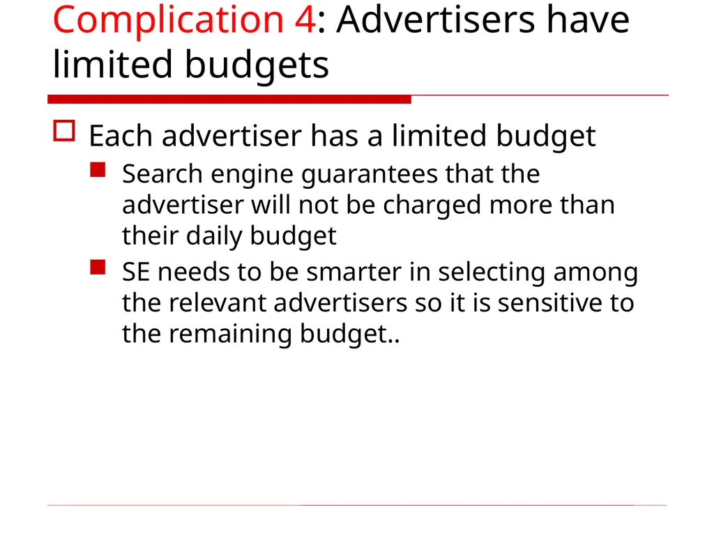 Search Advertising These slides are modified from - slide 18 of 28