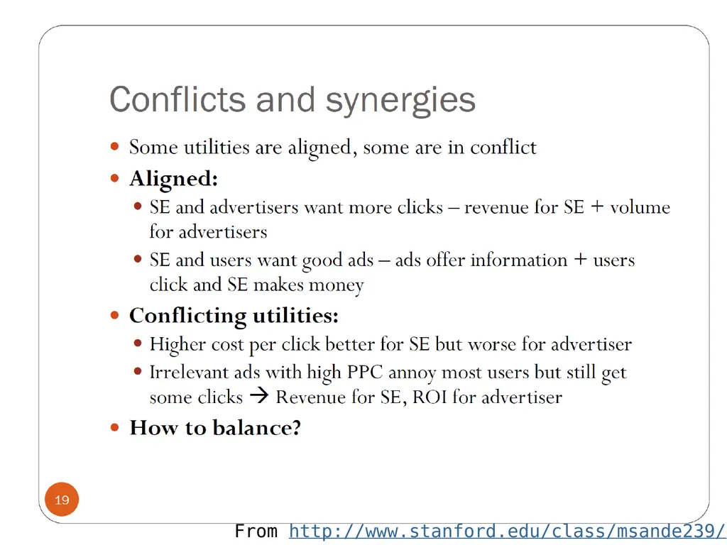 Search Advertising These slides are modified from - slide 7 of 28