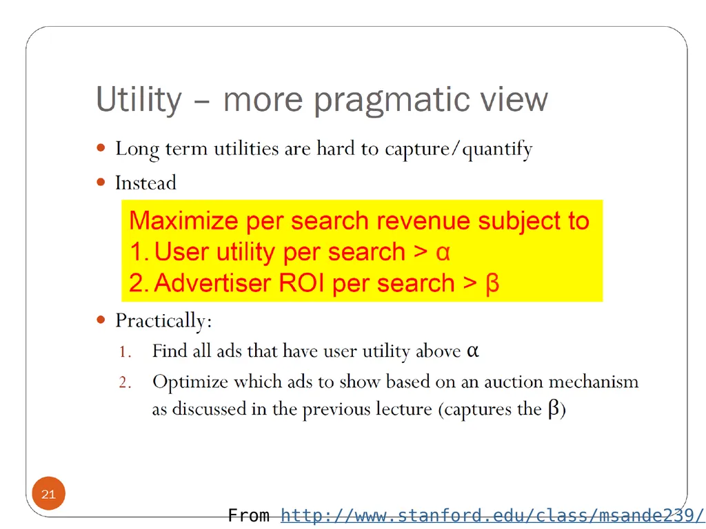 Search Advertising These slides are modified from - slide 9 of 28