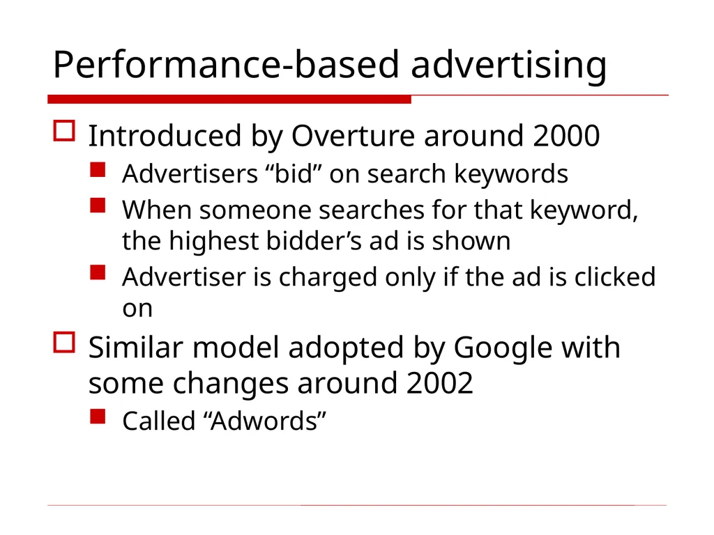 Search Advertising These slides are modified from - slide 3 of 28
