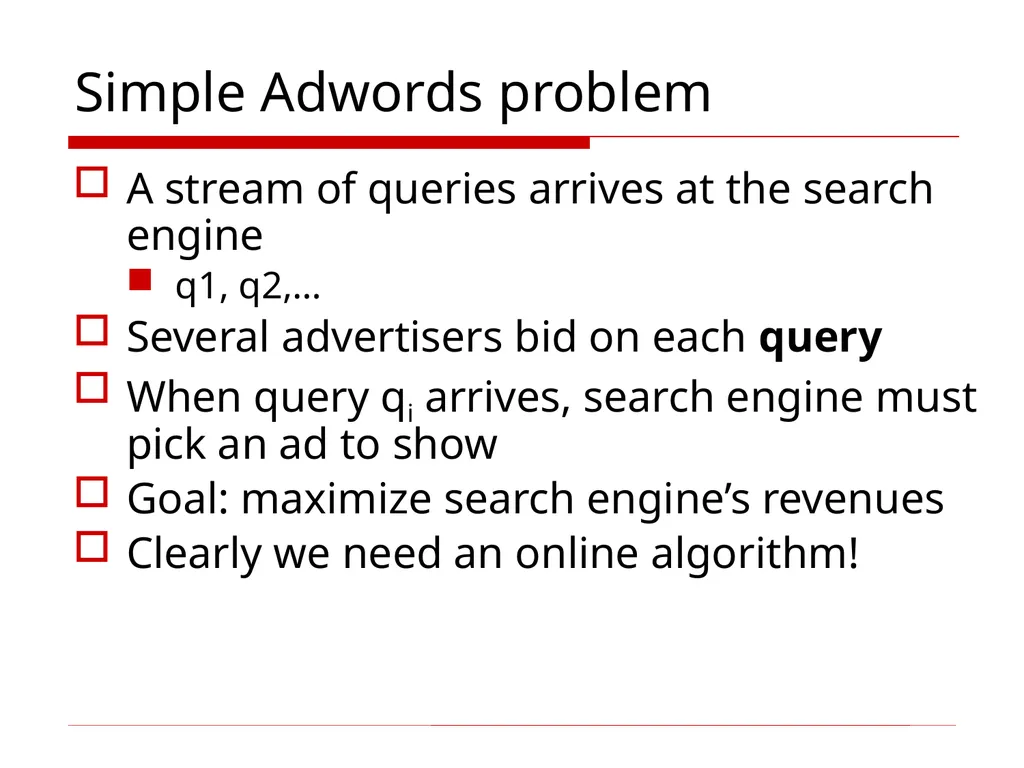 Search Advertising These slides are modified from - slide 10 of 28