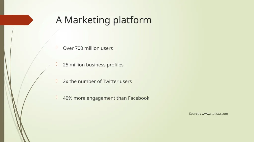 Instagram Marketing A brief introduction Instagram - slide 3 of 15