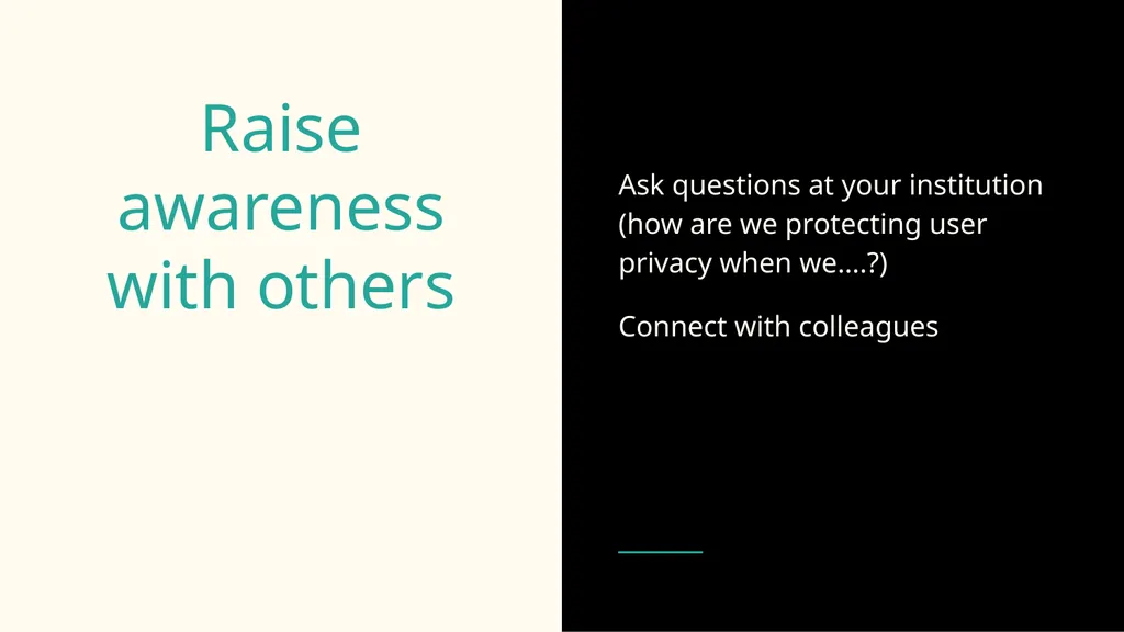 Ethics of using Google Analytics BC UX Interest - slide 20 of 32