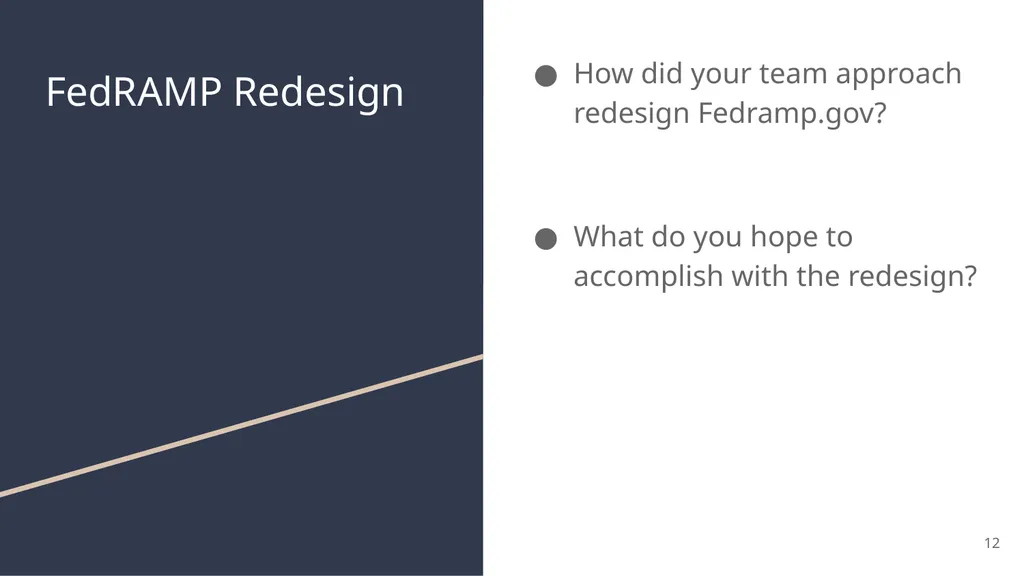 FedRAMP & DAP Case Study Part 1: Assessing - slide 12 of 33