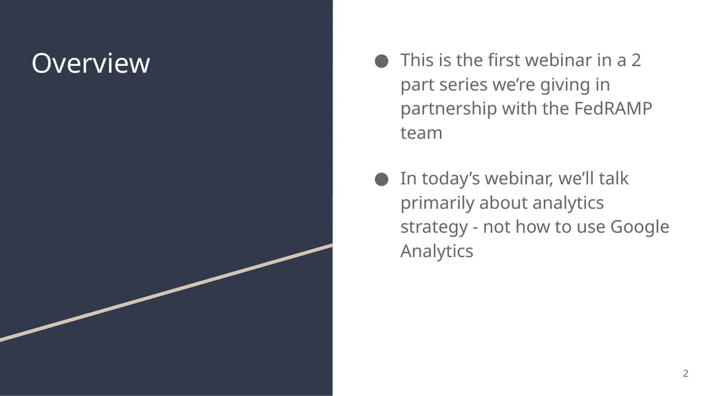 FedRAMP & DAP Case Study Part 1: Assessing - slide 2 of 33