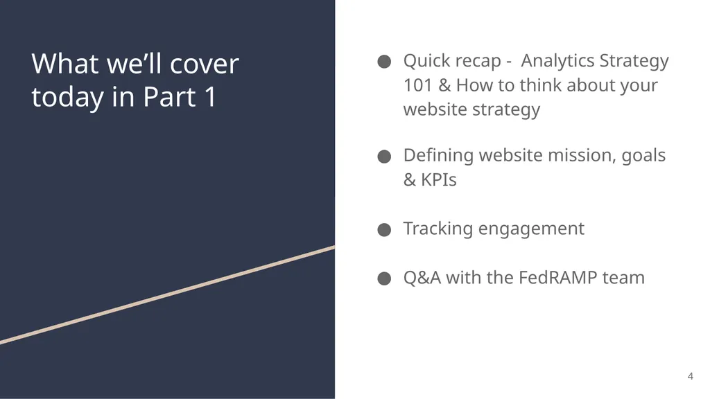 FedRAMP & DAP Case Study Part 1: Assessing - slide 4 of 33