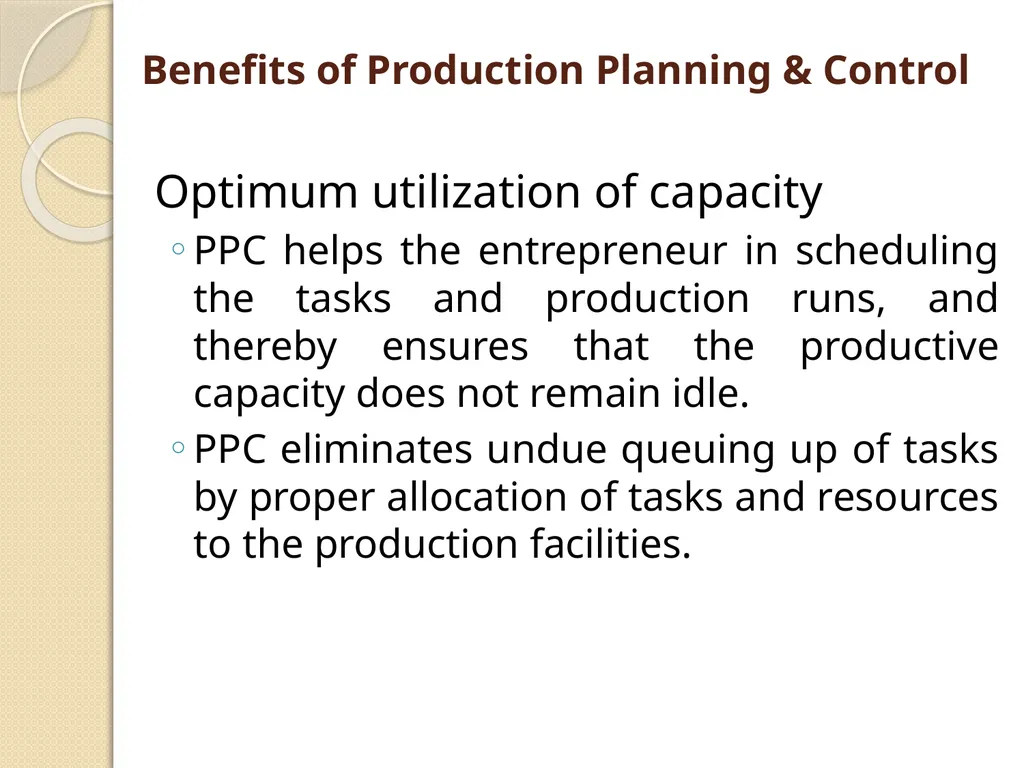 PRODUCTION PLANNING AND CONTROL DAIRY PLANT - slide 11 of 22