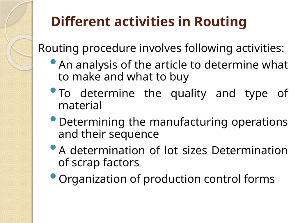 PRODUCTION PLANNING AND CONTROL DAIRY PLANT - slide 16 of 22