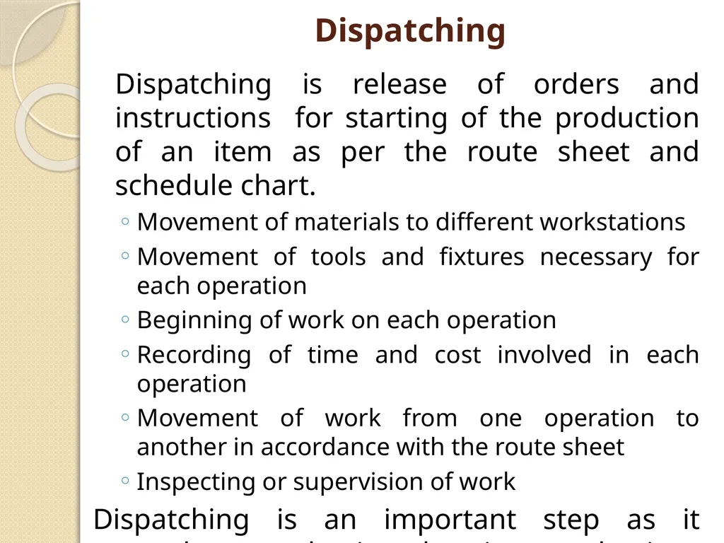 PRODUCTION PLANNING AND CONTROL DAIRY PLANT - slide 20 of 22