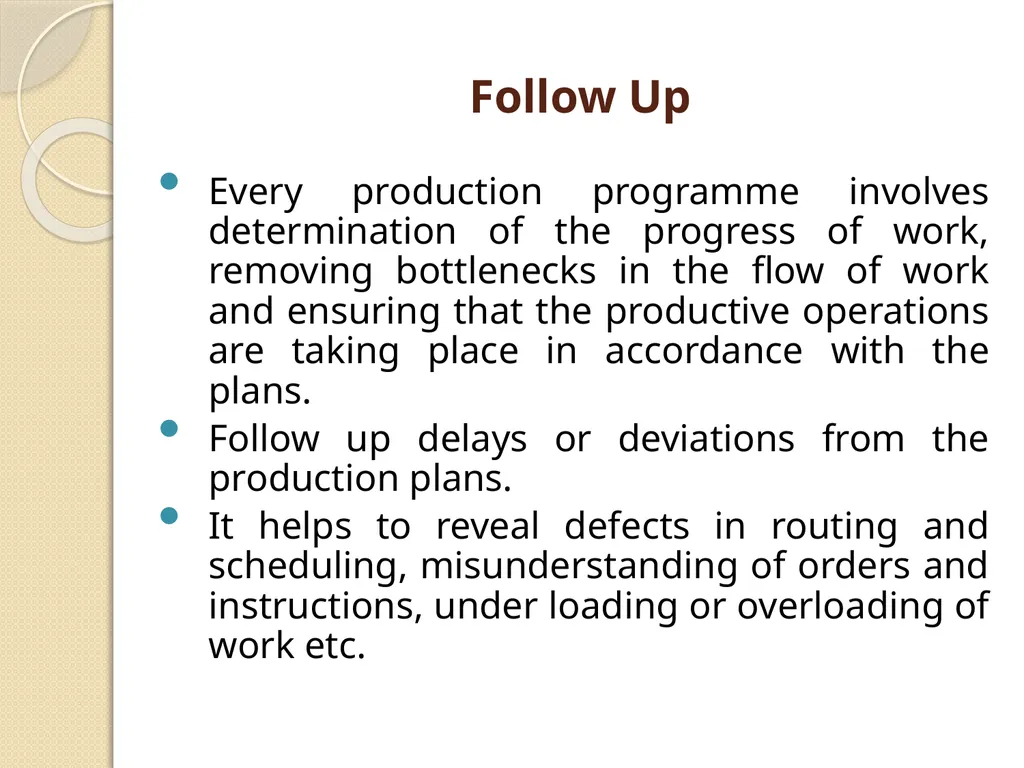 PRODUCTION PLANNING AND CONTROL DAIRY PLANT - slide 21 of 22