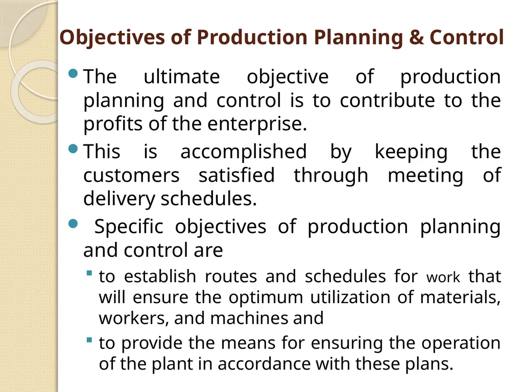 PRODUCTION PLANNING AND CONTROL DAIRY PLANT - slide 13 of 22