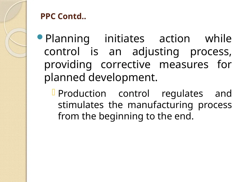 PRODUCTION PLANNING AND CONTROL DAIRY PLANT - slide 10 of 22