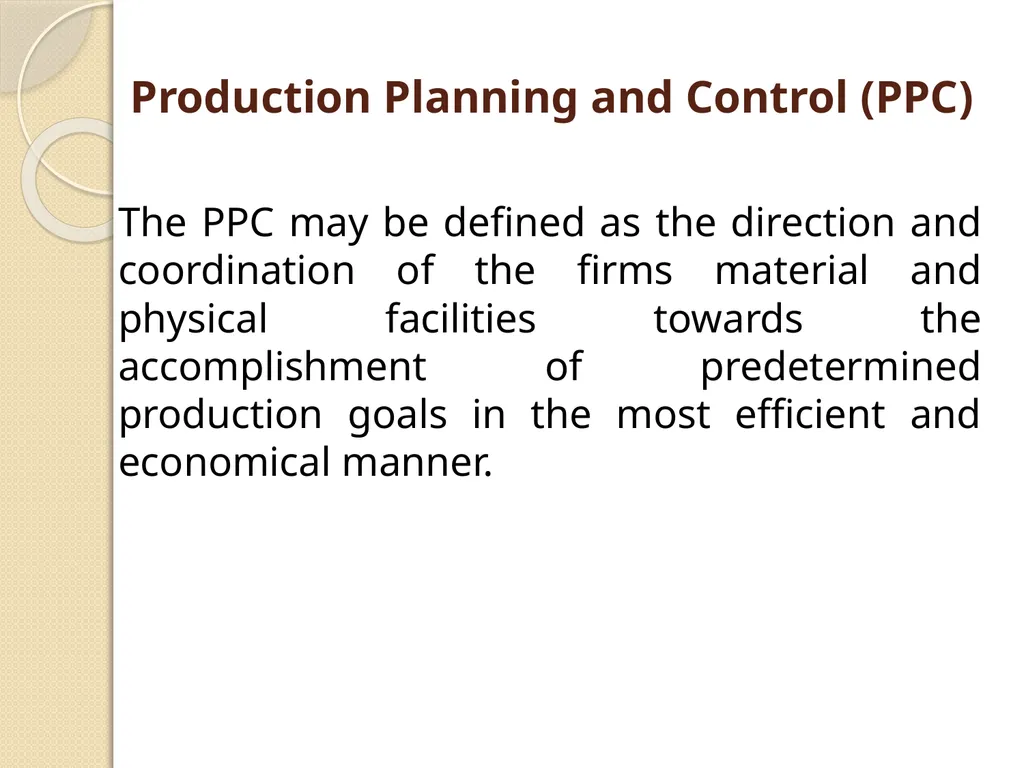 PRODUCTION PLANNING AND CONTROL DAIRY PLANT - slide 8 of 22