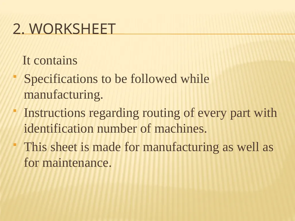 PRODUCTION PLANNING AND CONTROL What is ppc? “The - slide 17 of 26