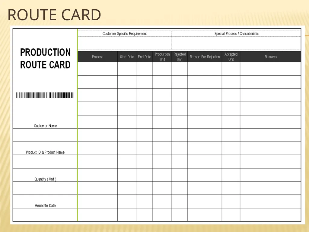 PRODUCTION PLANNING AND CONTROL What is ppc? “The - slide 16 of 26