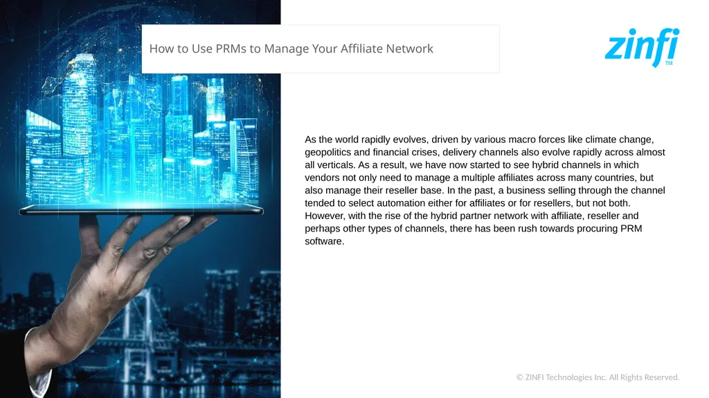 How to Use PRMs to Manage Your Affiliate Network - slide 6 of 9