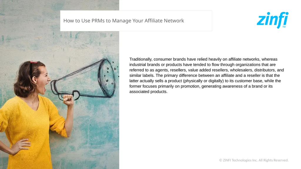 How to Use PRMs to Manage Your Affiliate Network - slide 4 of 9