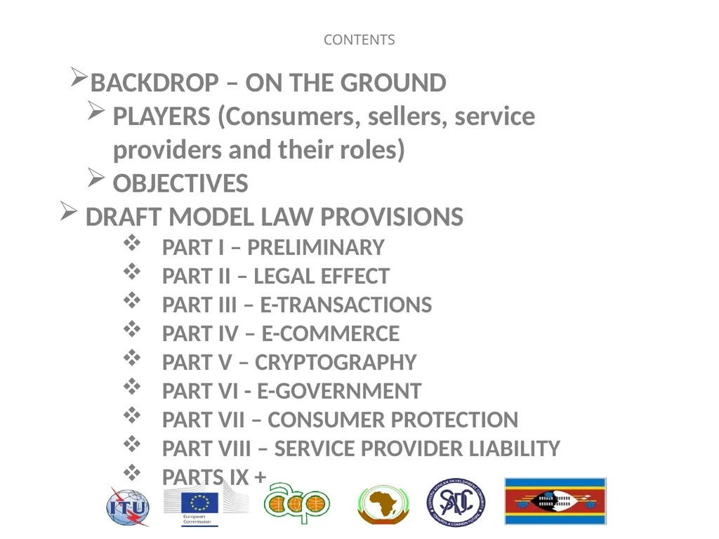 HIPSSA Project Support for Harmonization of the - slide 2 of 33