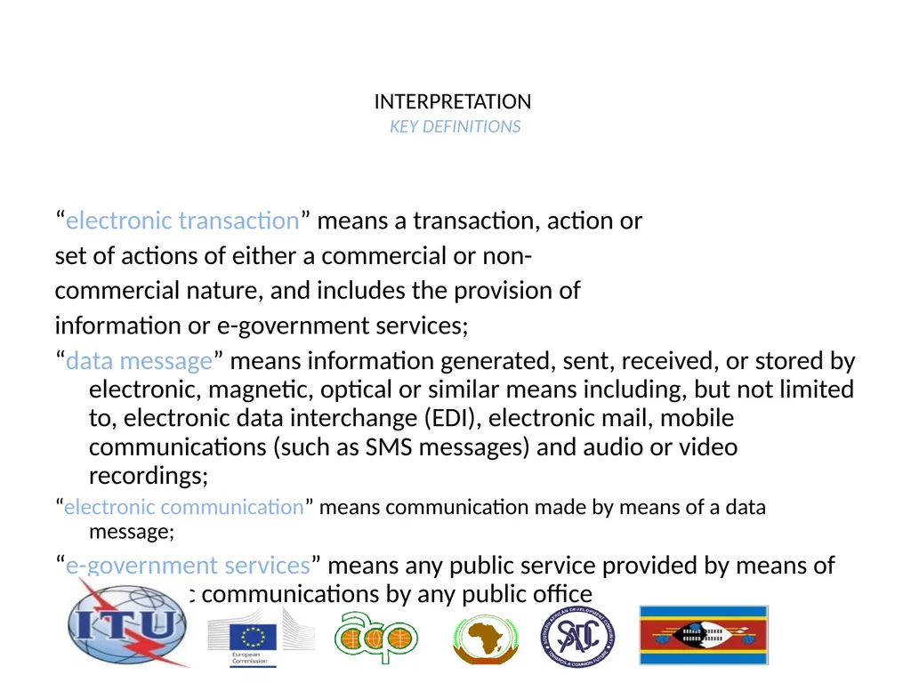 HIPSSA Project Support for Harmonization of the - slide 10 of 33