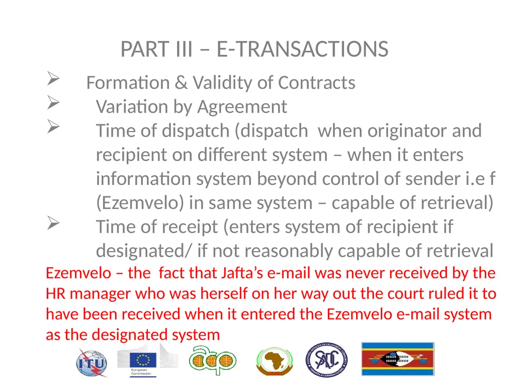 HIPSSA Project Support for Harmonization of the - slide 13 of 33