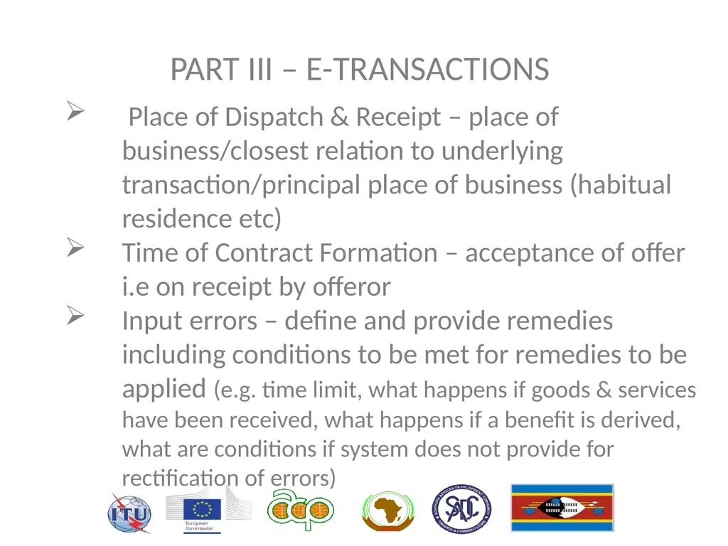 HIPSSA Project Support for Harmonization of the - slide 14 of 33