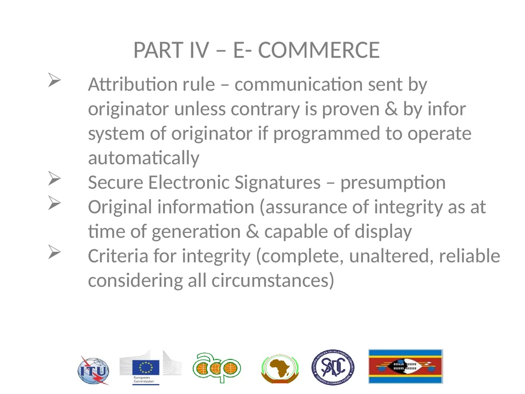 HIPSSA Project Support for Harmonization of the - slide 17 of 33