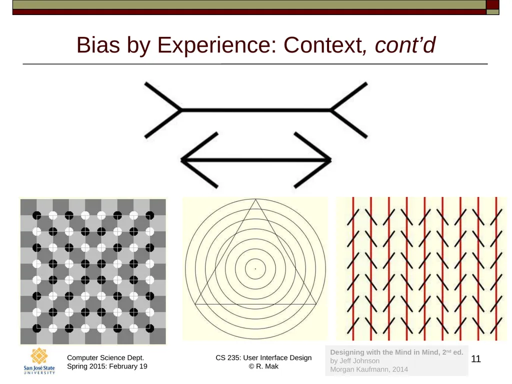 CS 235: User Interface Design February 19 Class - slide 11 of 33