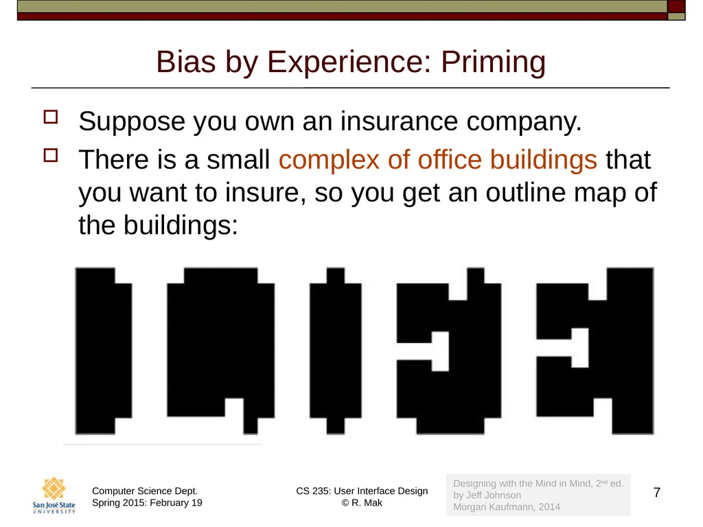 CS 235: User Interface Design February 19 Class - slide 7 of 33
