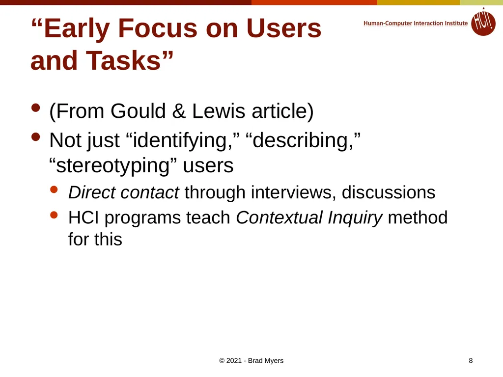 Lecture 22: Software Engineering for UIs: How to - slide 8 of 39
