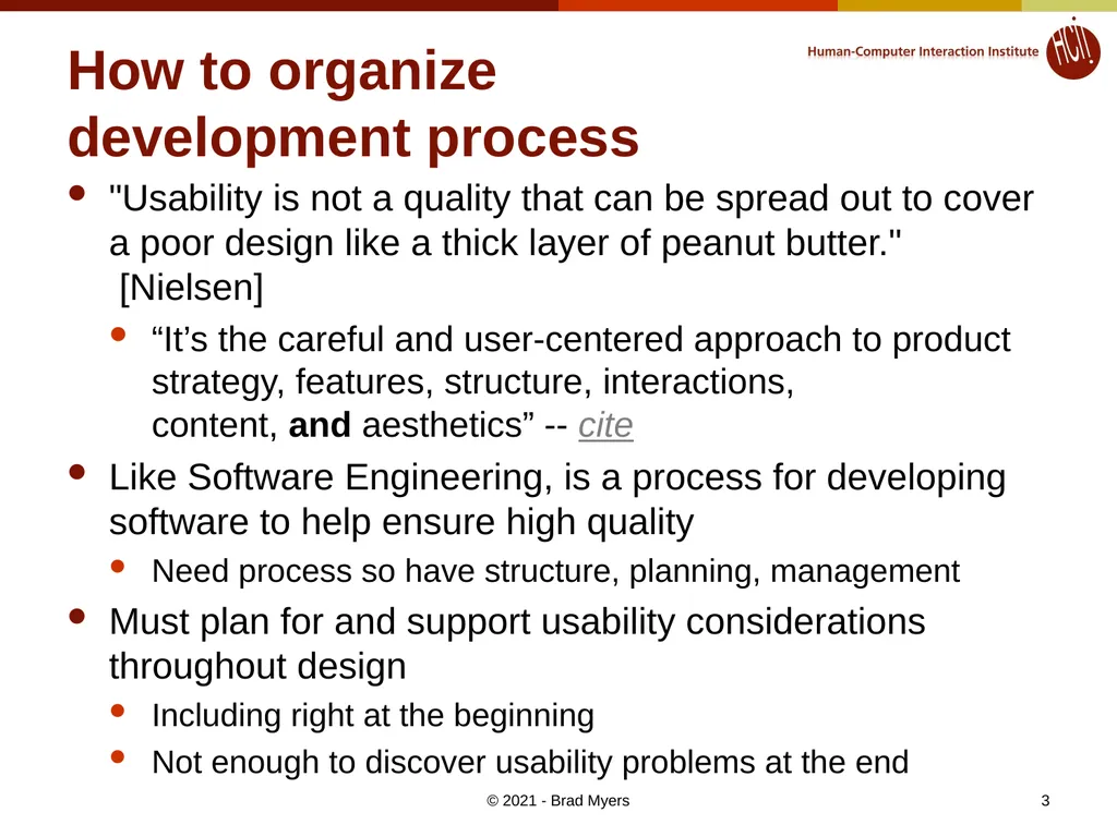 Lecture 22: Software Engineering for UIs: How to - slide 3 of 39