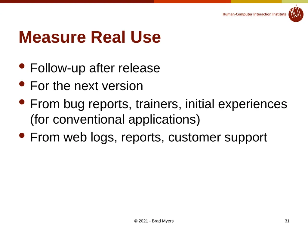 Lecture 22: Software Engineering for UIs: How to - slide 31 of 39