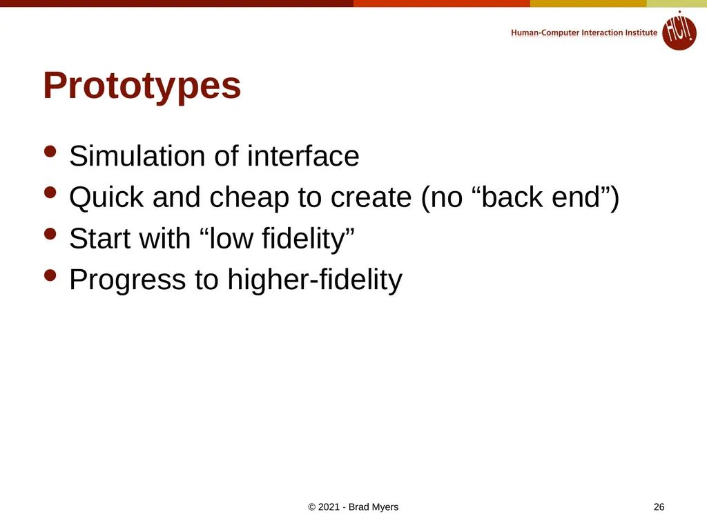 Lecture 22: Software Engineering for UIs: How to - slide 26 of 39