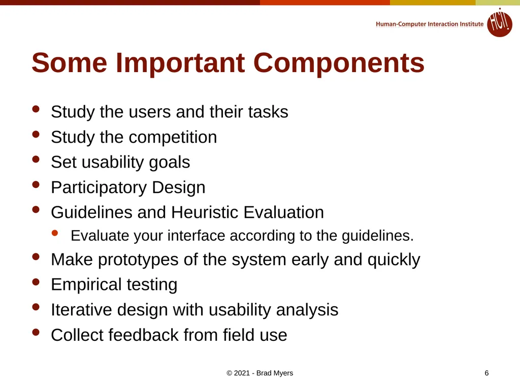 Lecture 22: Software Engineering for UIs: How to - slide 6 of 39