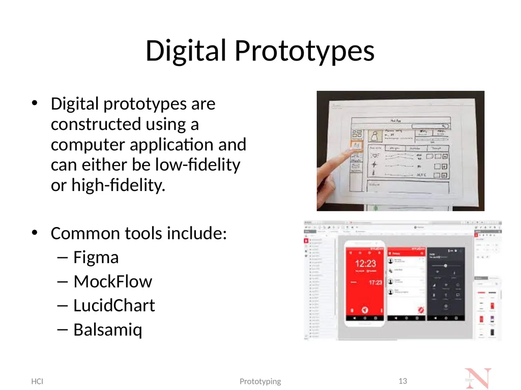 Introduction to Prototyping Methods for UI/UX - slide 13 of 24