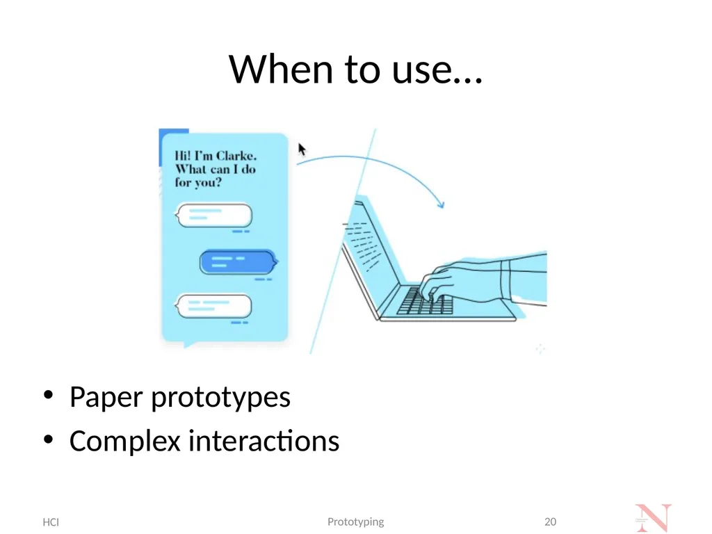 Introduction to Prototyping Methods for UI/UX - slide 20 of 24