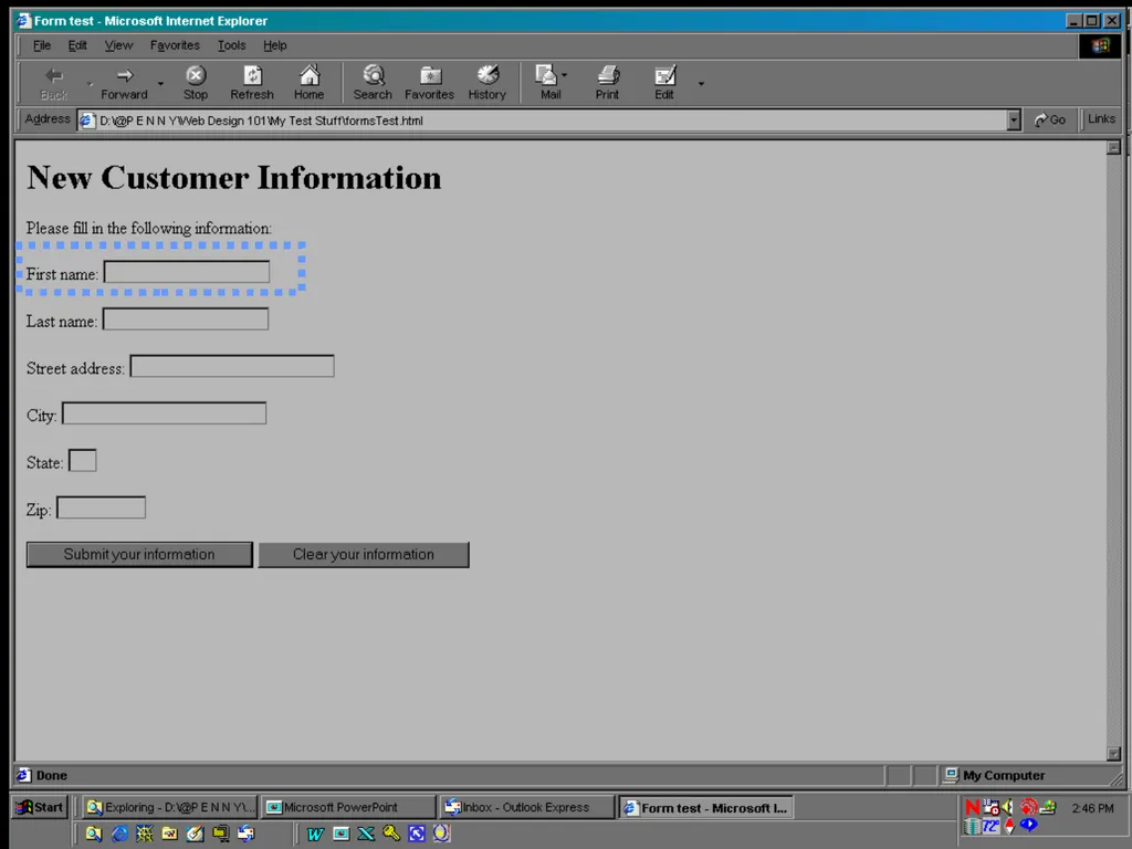 HTML 2 HTML Hypertext Markup Language (HTML) a - slide 191 of 262