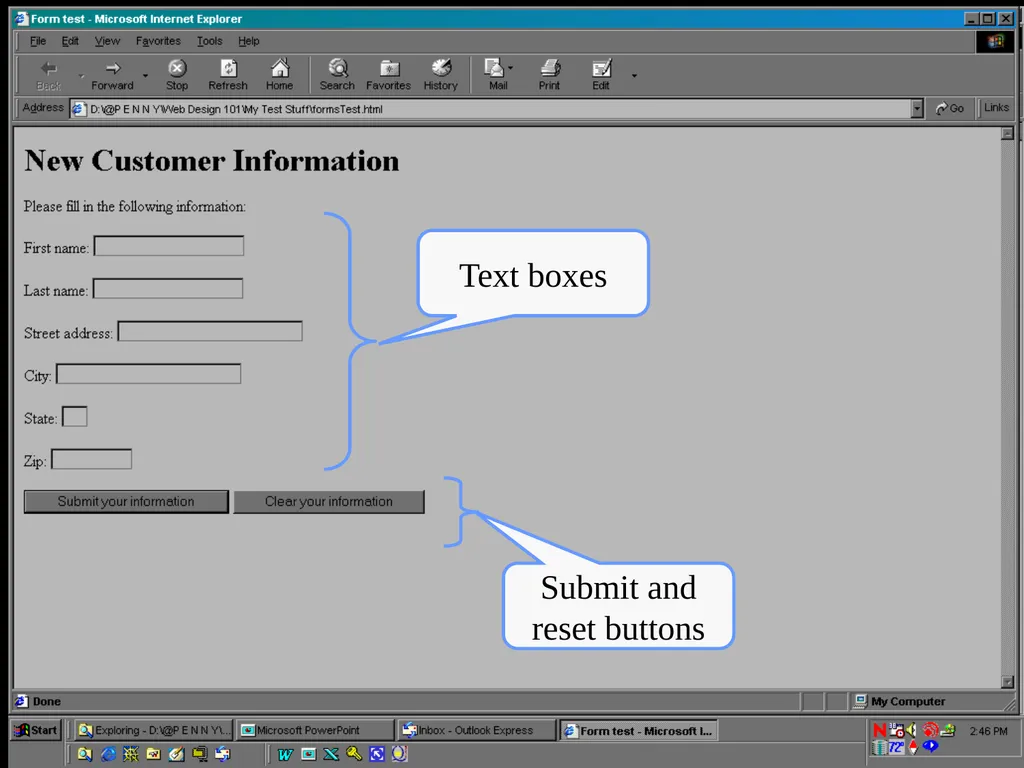 HTML 2 HTML Hypertext Markup Language (HTML) a - slide 202 of 262