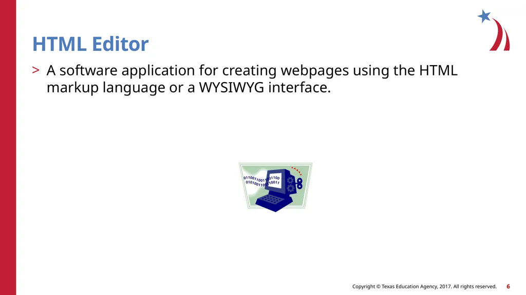 Principles of IT Basic Webpage Design Vocabulary - slide 6 of 12