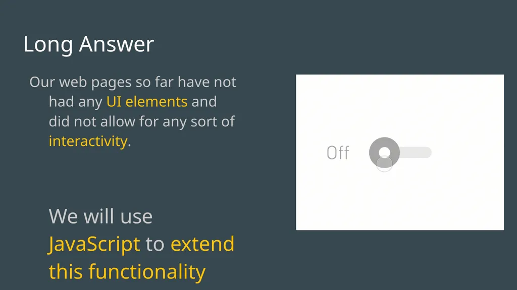 MPT Web Design Week 3: Introduction to Javascript - slide 7 of 18