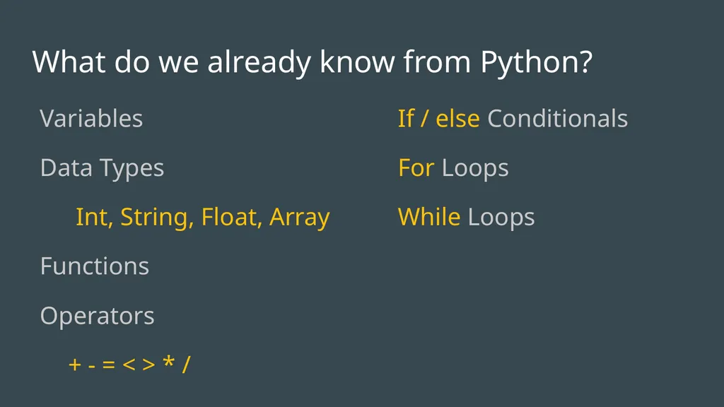 MPT Web Design Week 3: Introduction to Javascript - slide 10 of 18