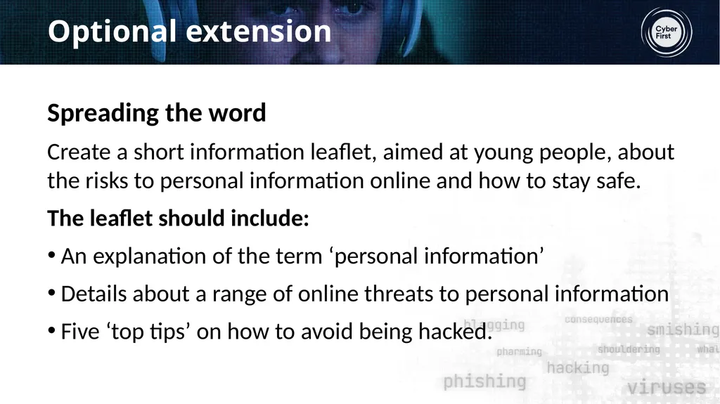 Learning objective Students will learn about the - slide 17 of 17
