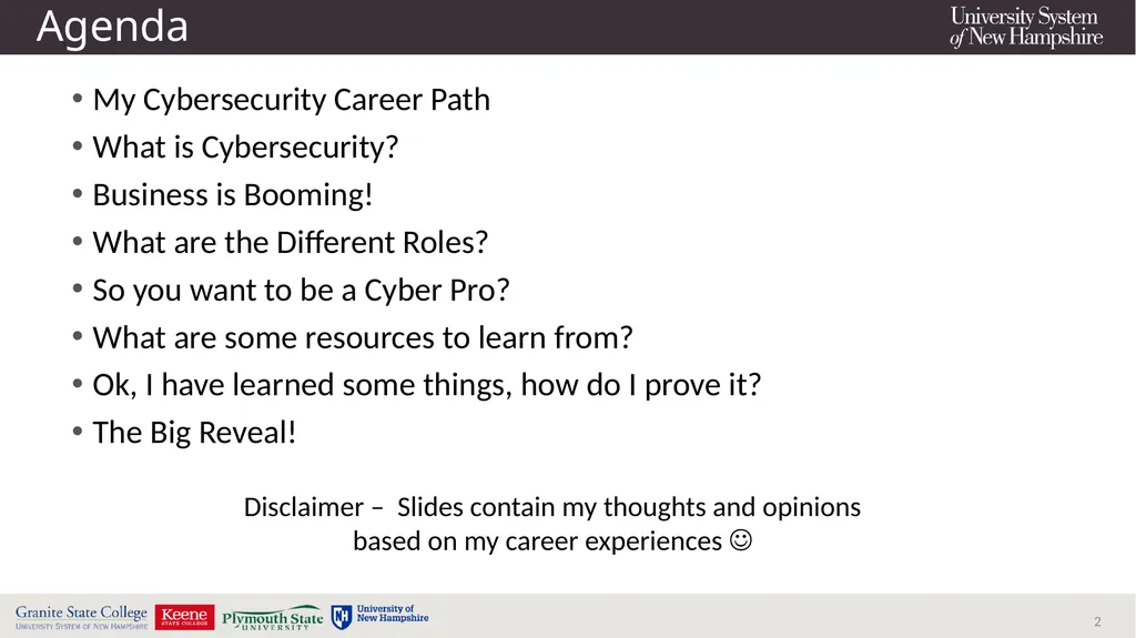 Cybersecurity Career Academy Thomas Nudd Chief - slide 2 of 11