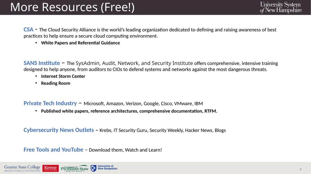 Cybersecurity Career Academy Thomas Nudd Chief - slide 9 of 11