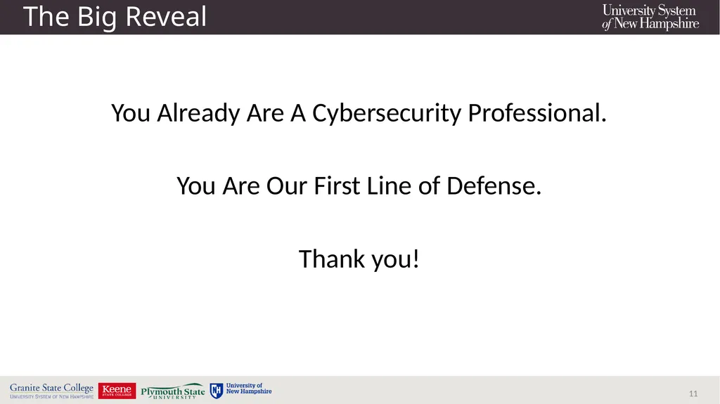 Cybersecurity Career Academy Thomas Nudd Chief - slide 11 of 11
