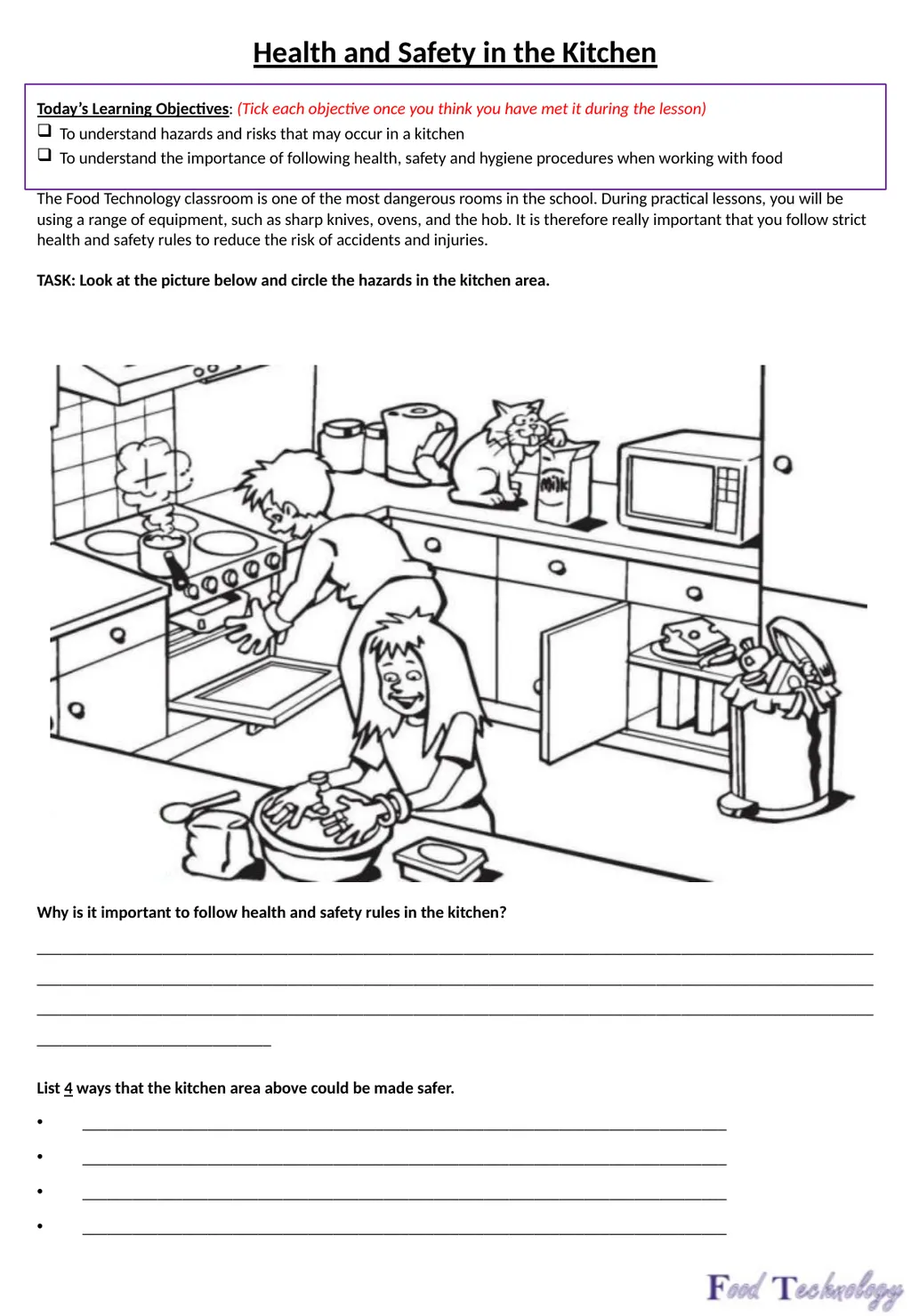 Year 7: Food Technology Project: Time for Lunch - slide 8 of 33