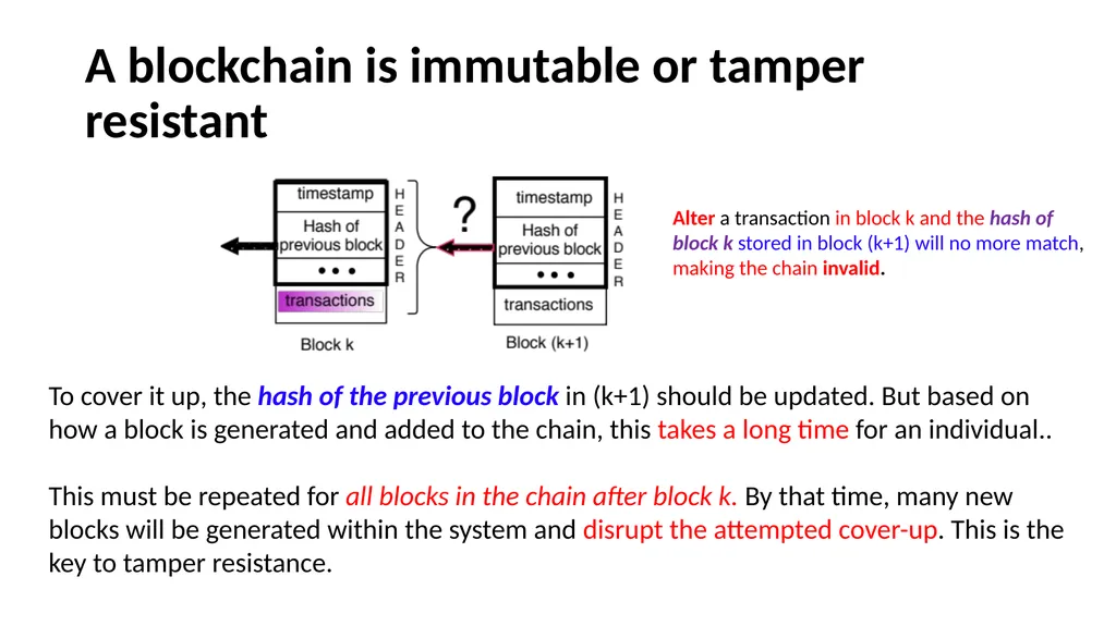 Blockchain What is blockchain Open ledger, a - slide 13 of 35