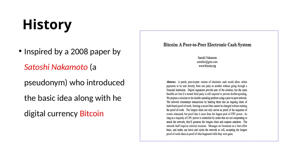 Blockchain What is blockchain Open ledger, a - slide 3 of 35