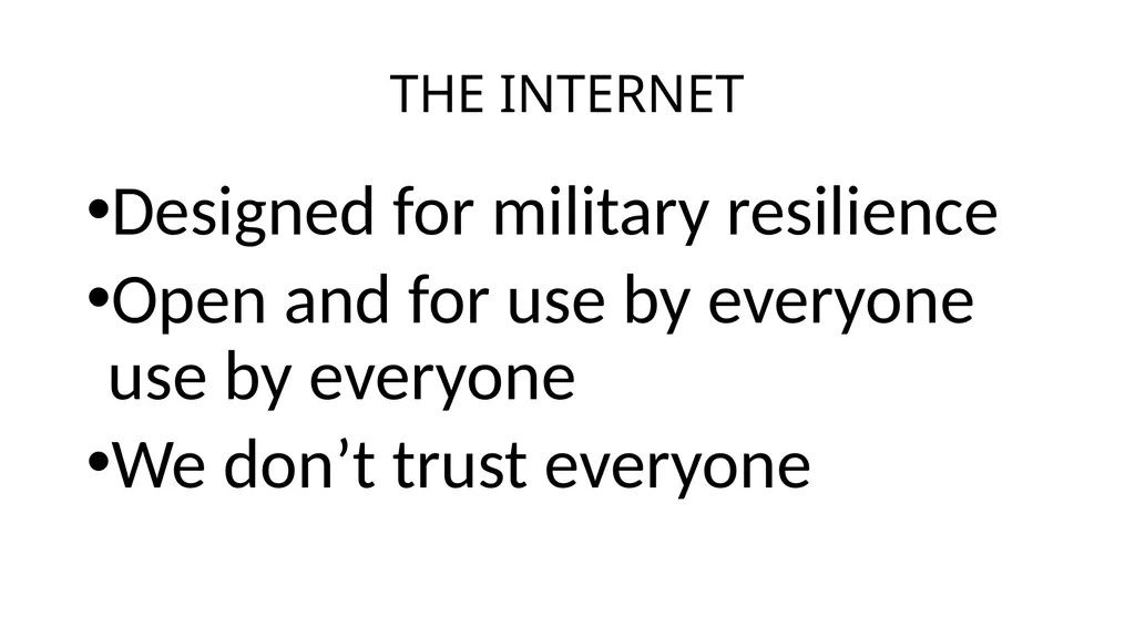 BLOCKCHAIN Information Unchained THE INTERNET - slide 2 of 15