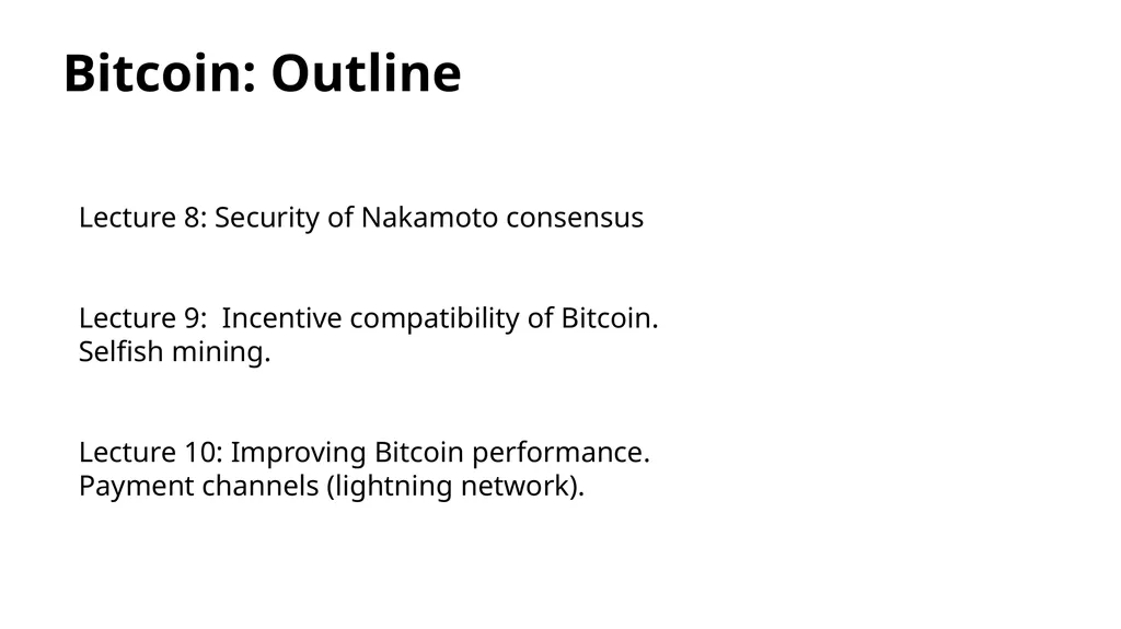 Principles of Blockchains Course: 598PV, Spring - slide 16 of 25