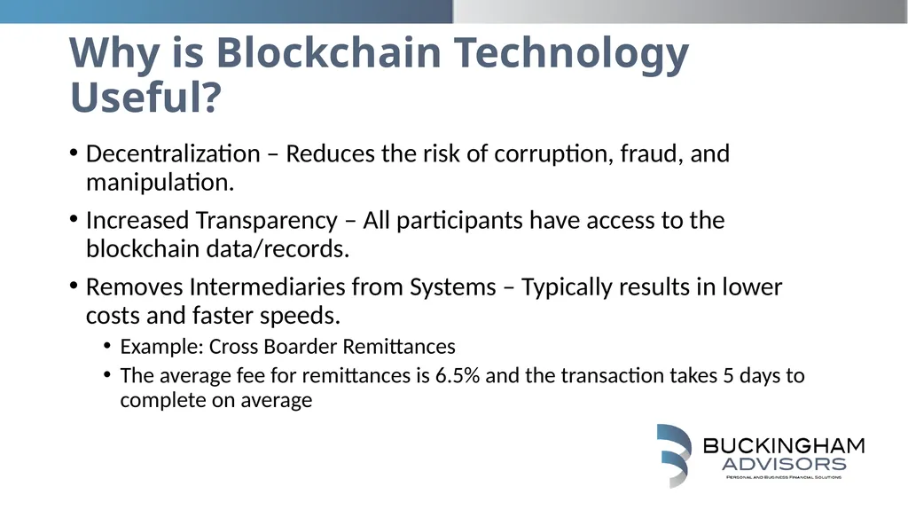 Making Sense of Blockchain, Bitcoin, and Digital - slide 8 of 38